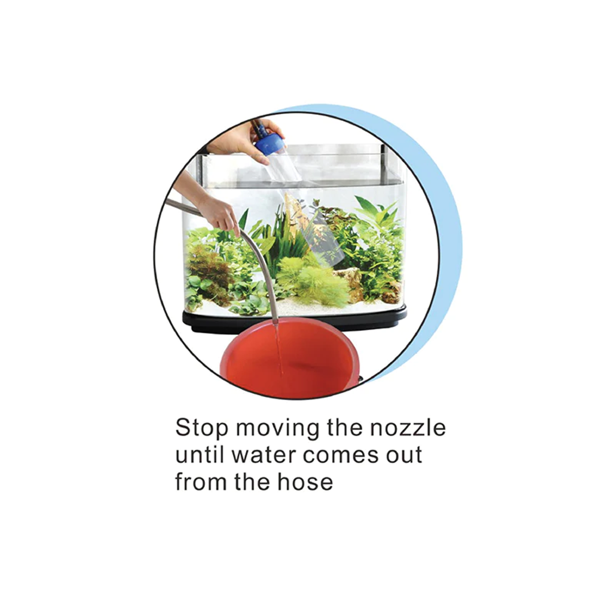 [Aquasyncro] VC SMALL Aquarium Gravel Cleaner and Water Change Siphon