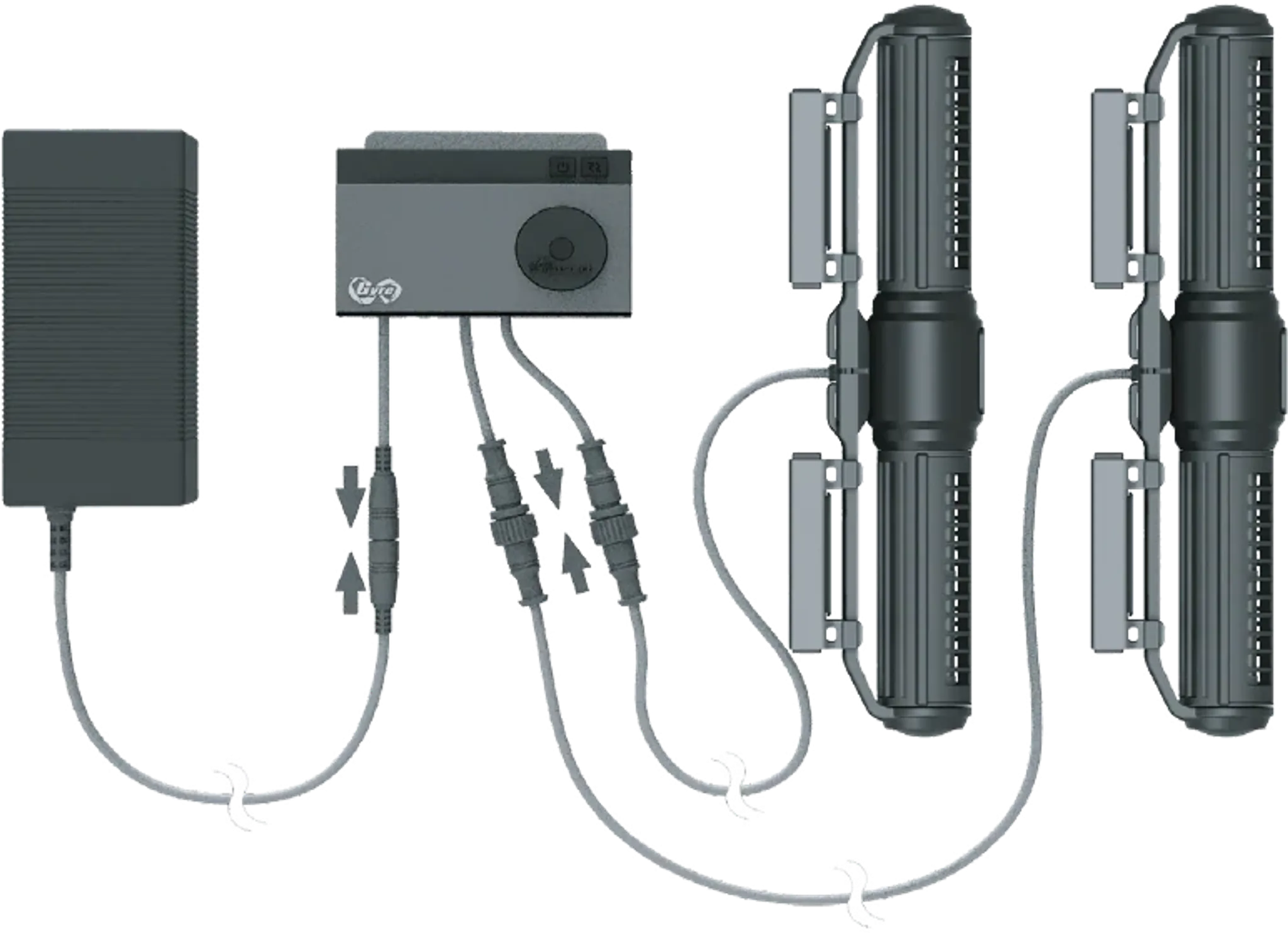 Gyre XF280 Controller + Power Supply + 2 Pump (Bundle)
