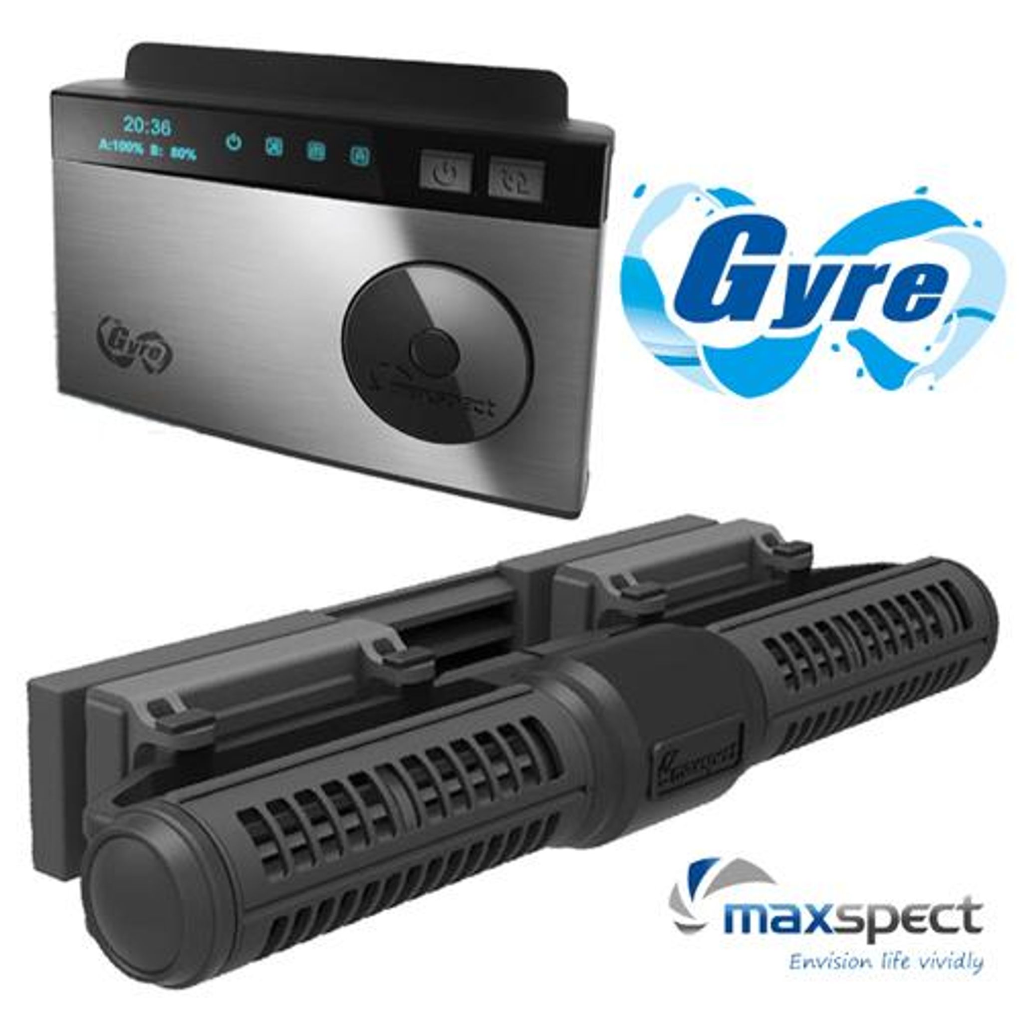 MAXSPECT GYRE CONTROLLER + PSU + PUMP(XF350)