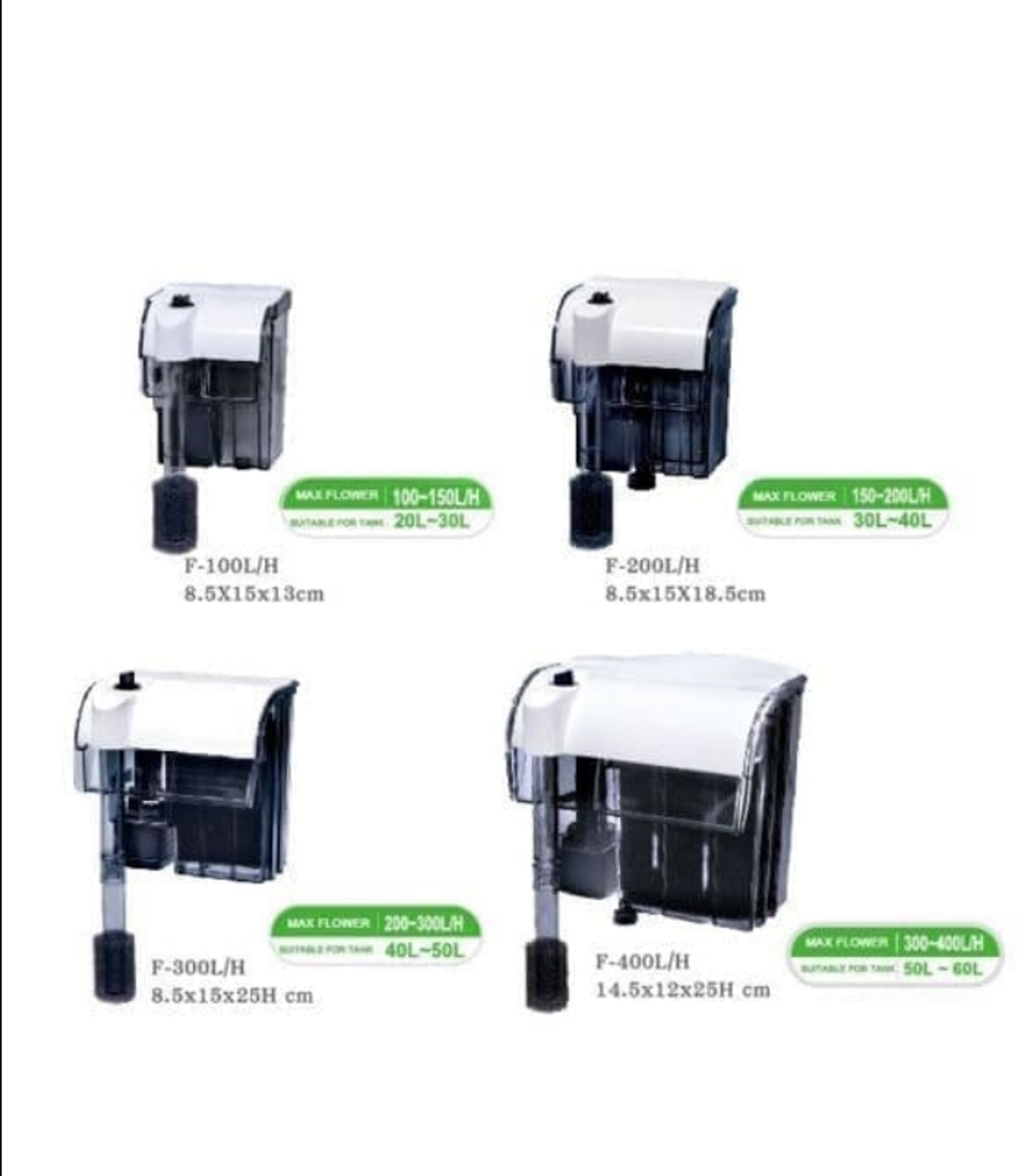 ISTA ADJUSTABLE HANG-ON FILTER F100