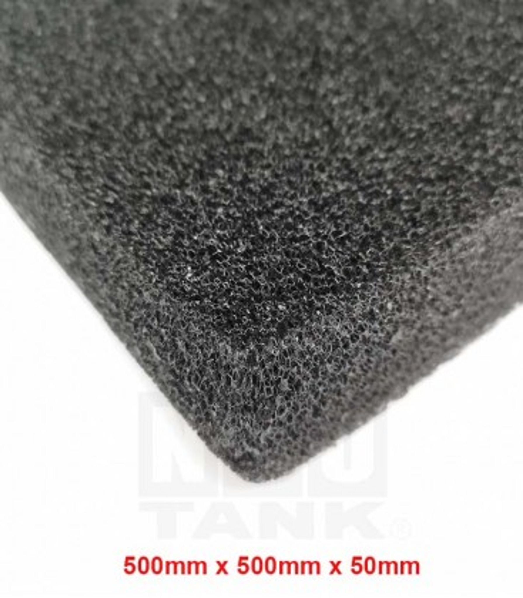 N30 PREMIUM BLACK BIO-FOAM 500MM X 500MM X 50MM (1PC) (N0011)