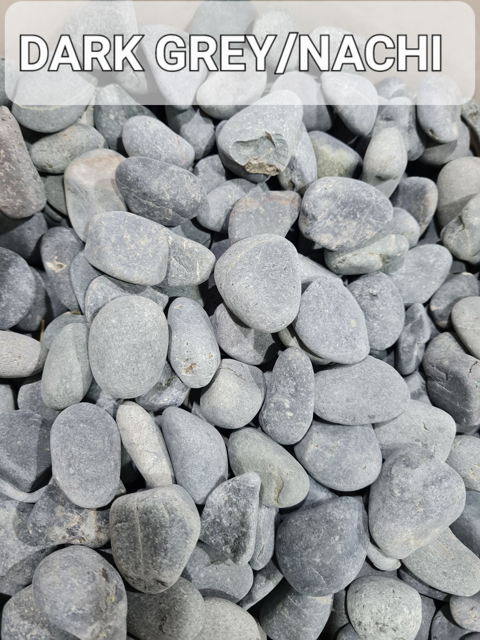 Dark Grey Pebbles