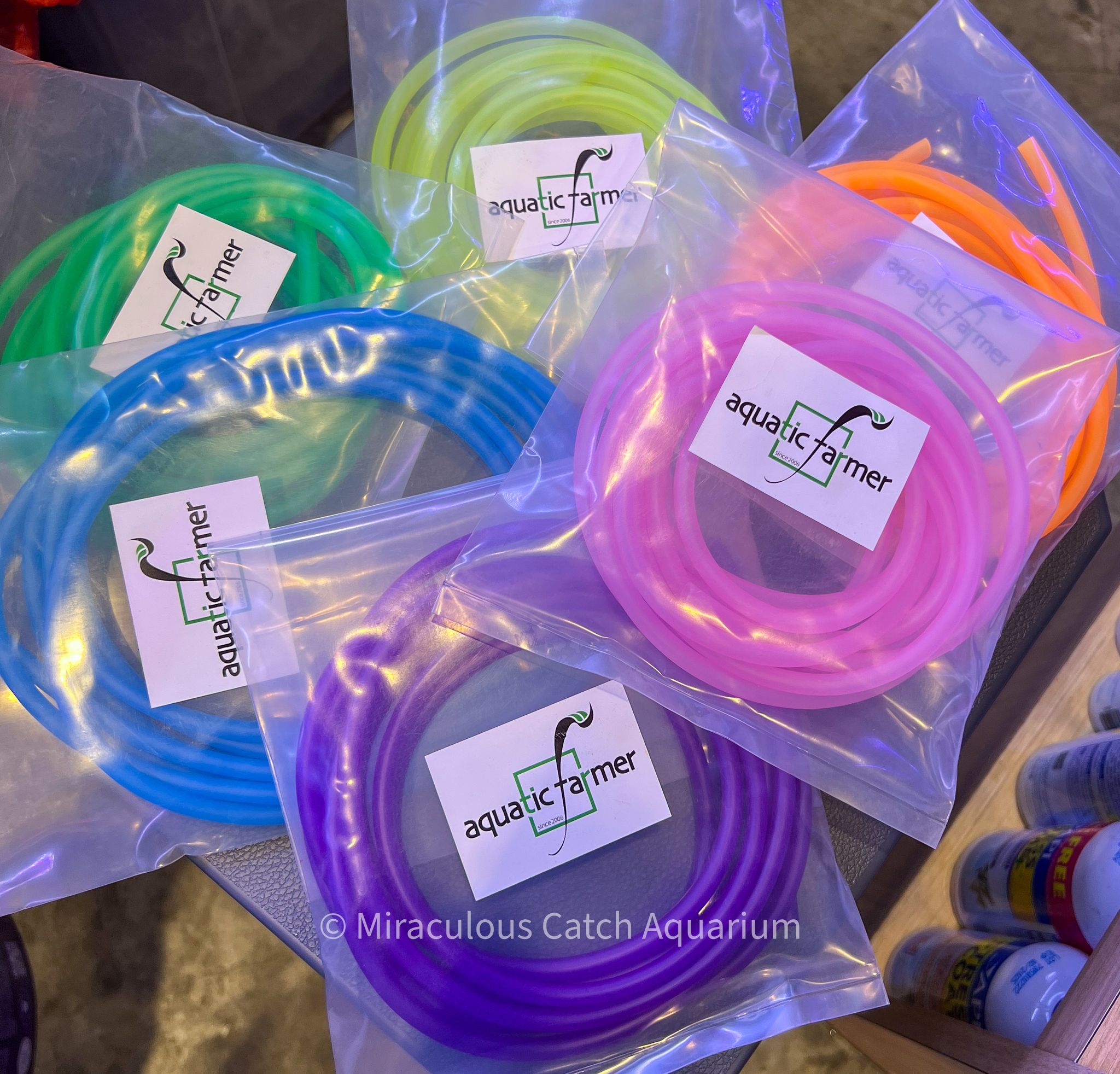 Colour soft tubing