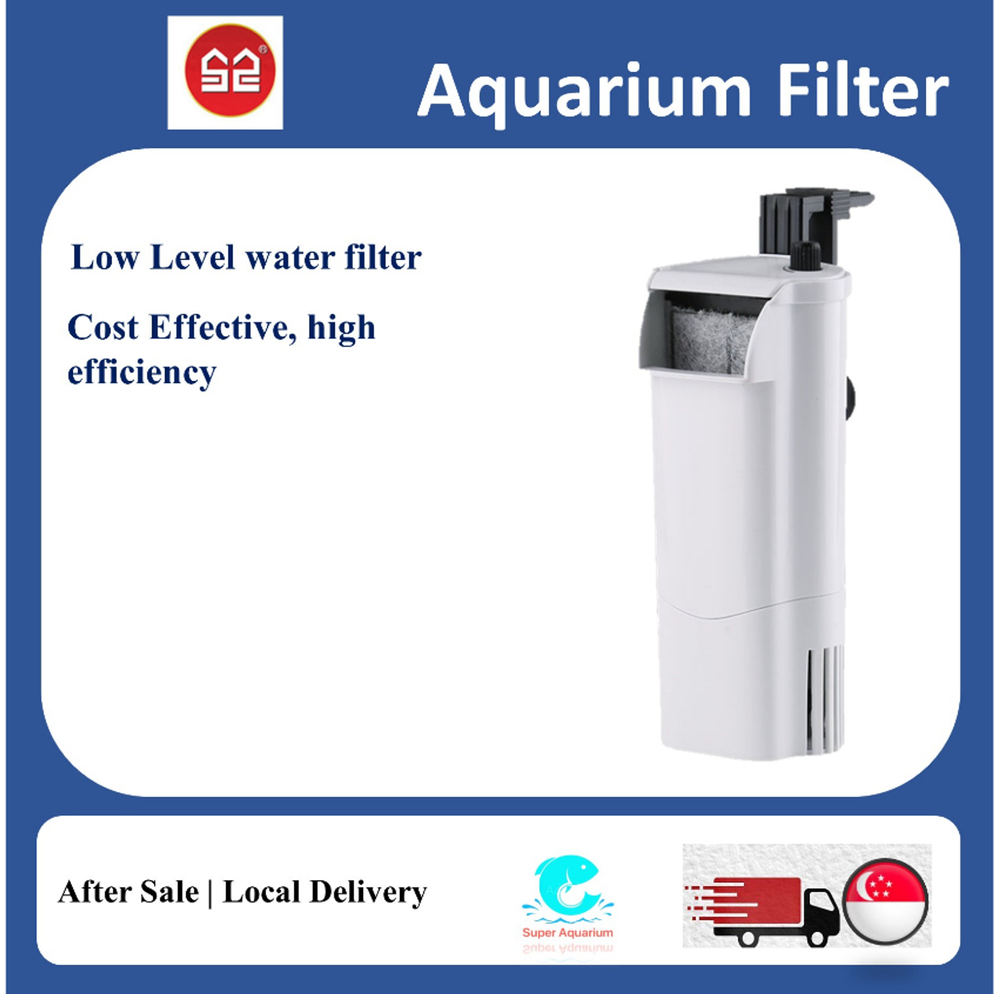 Sunsun HN-012 filter for turtle