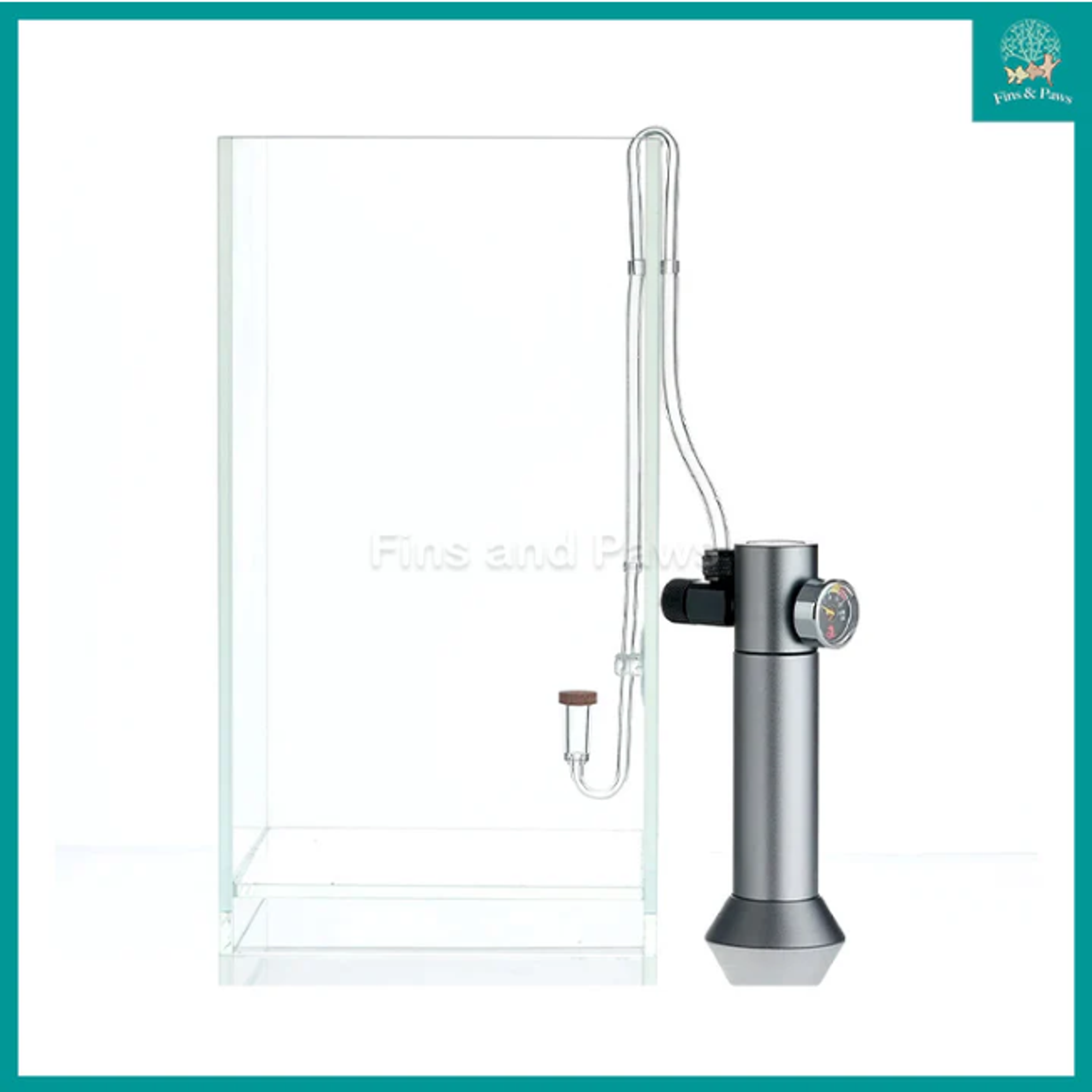 [Chihiros] Mini CO2 Regulator Kit for Nano Planted Aquarium (includes 3pcs 16g CO2 Replacement Cartridge)