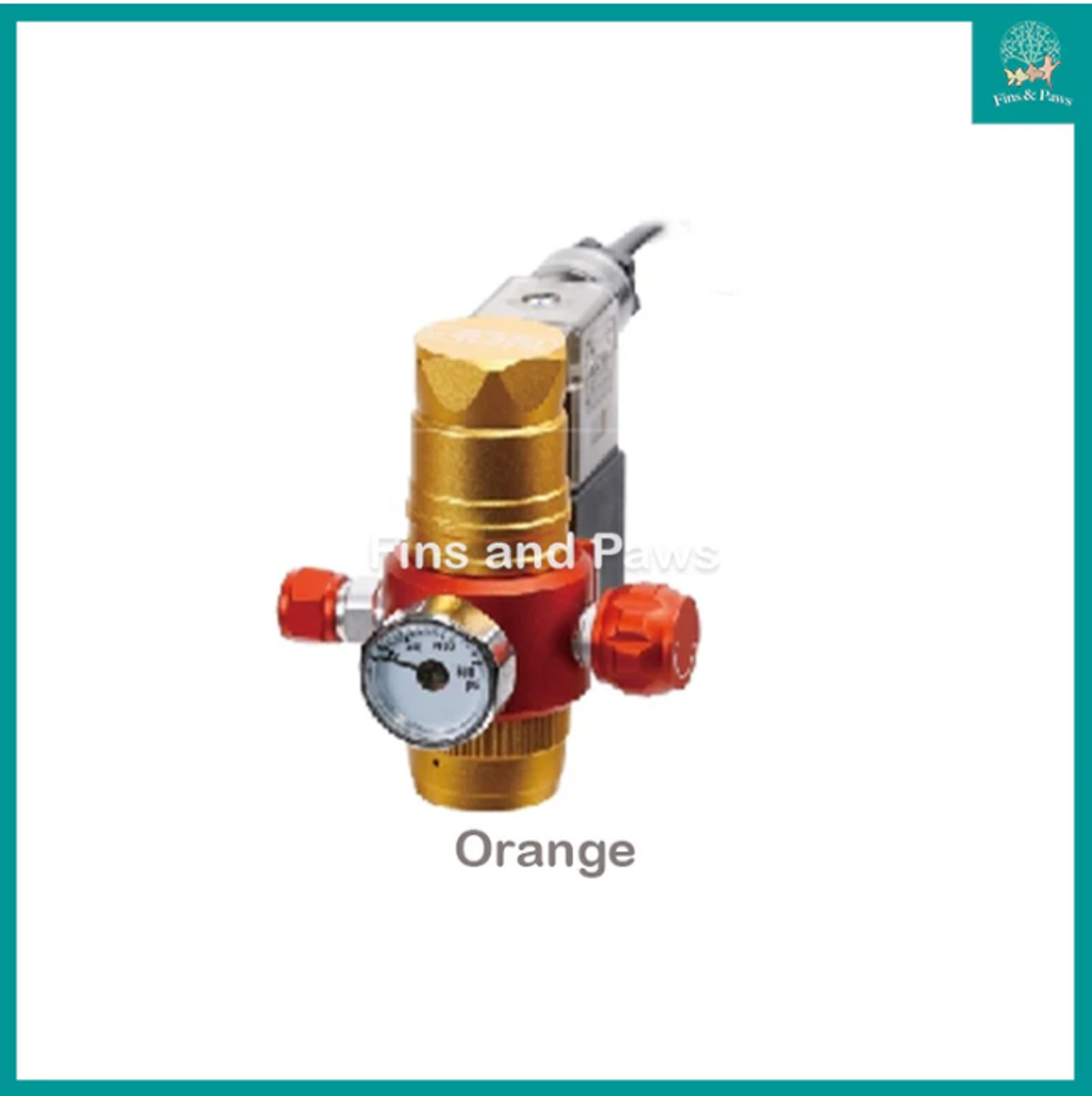 [ISTA] CO2 Solenoid Regulator For Face-Up Cylinders (I-643)
