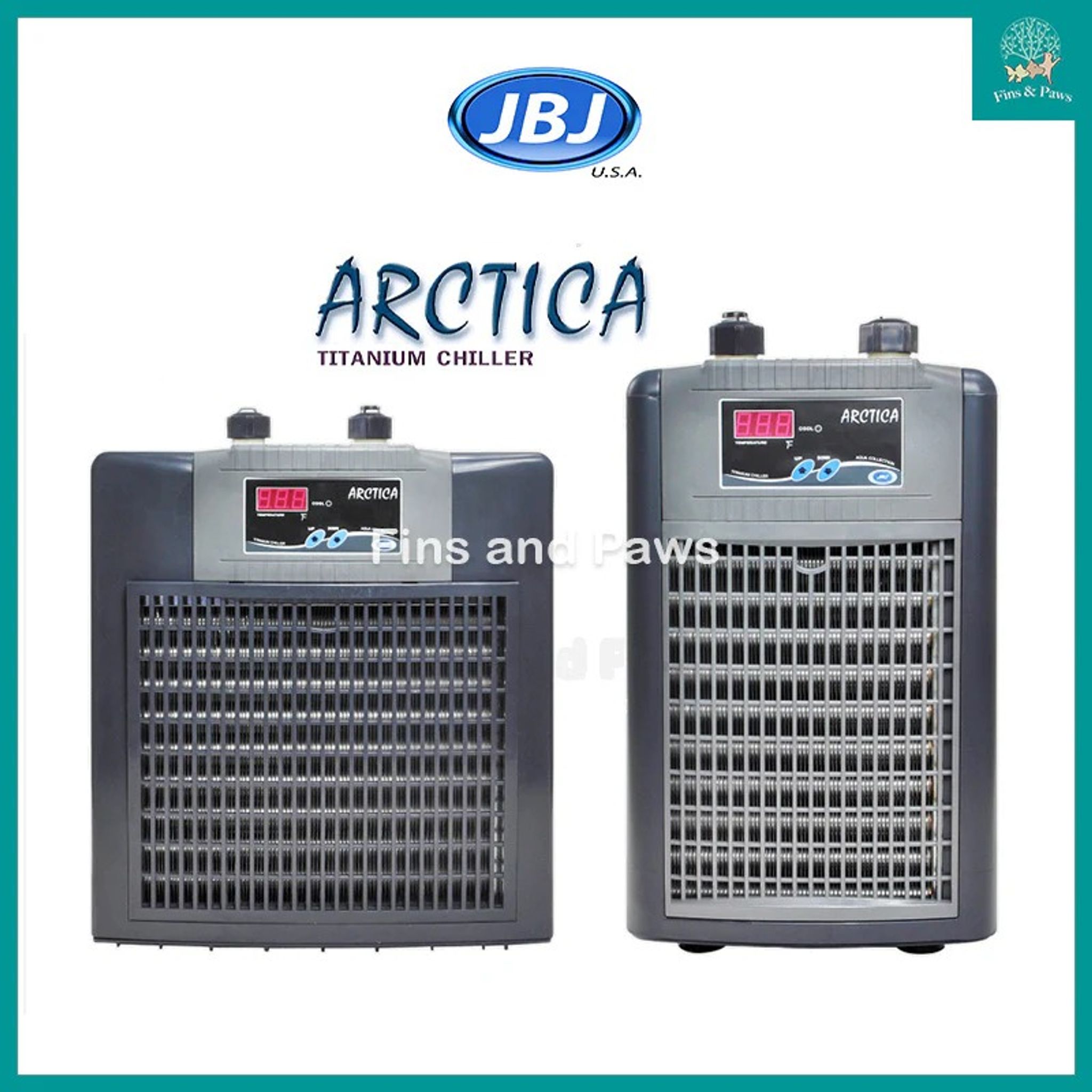 [JBJ] Arctica Aquarium Chiller for Freshwater and Marine. 1/15HP, 1/10HP, 1/5HP, 1/4HP, 1/3HP