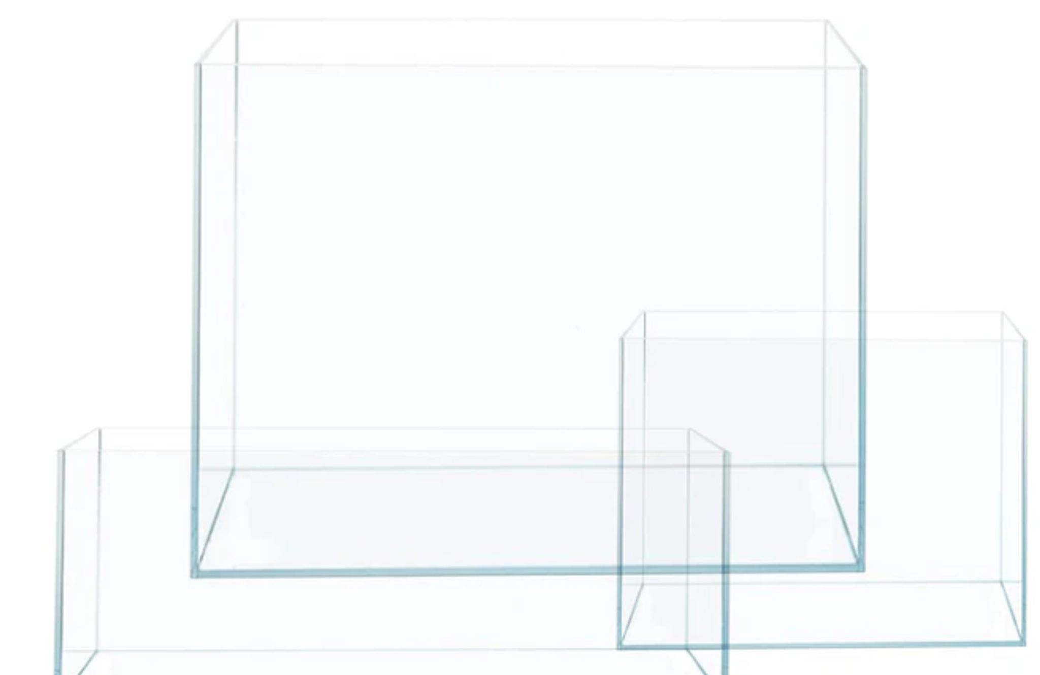 ANS OptiCube High Clarity Aquarium Tank (Various Sizes w/ Lid)
