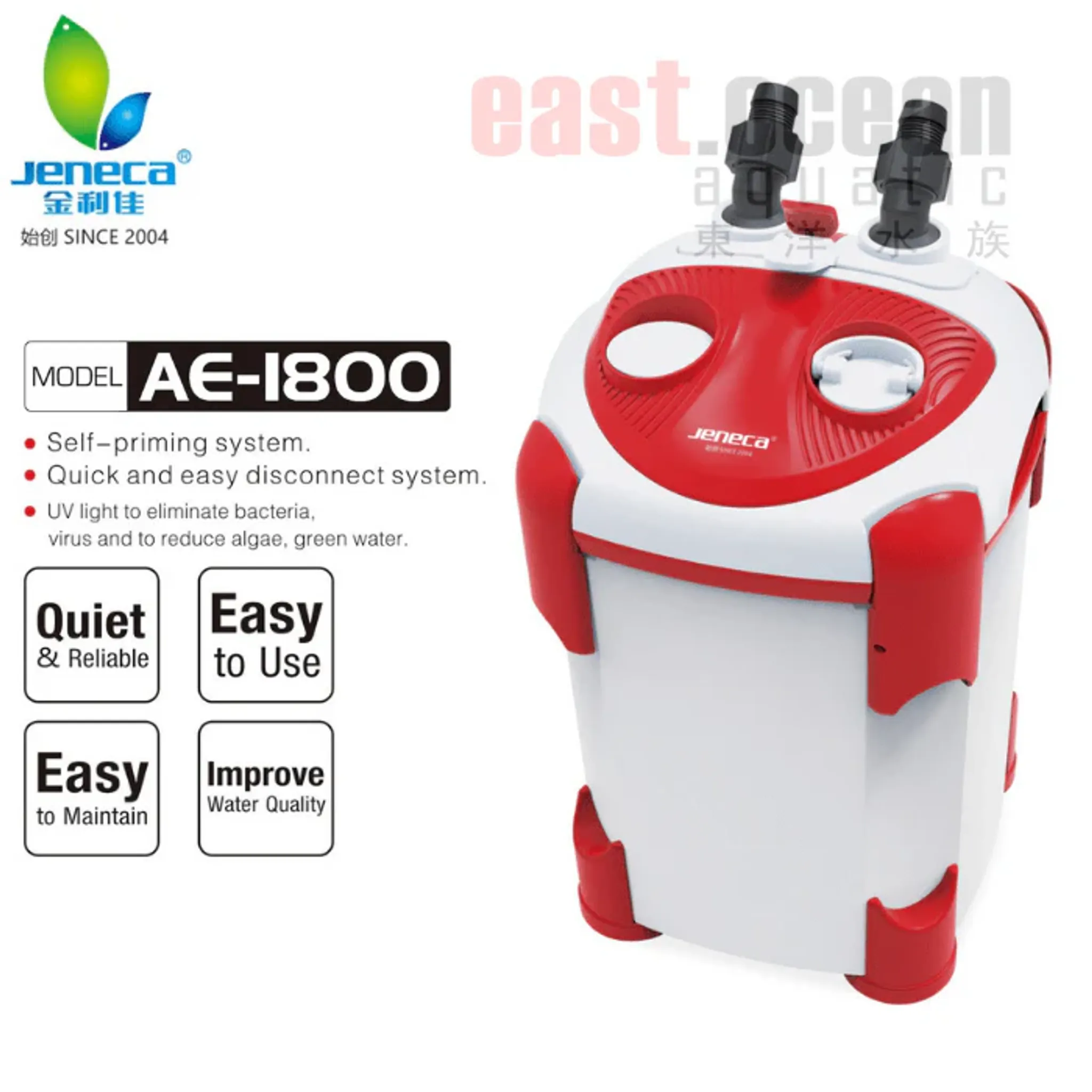 Jeneca Canister Filter - AE Series (1800)
