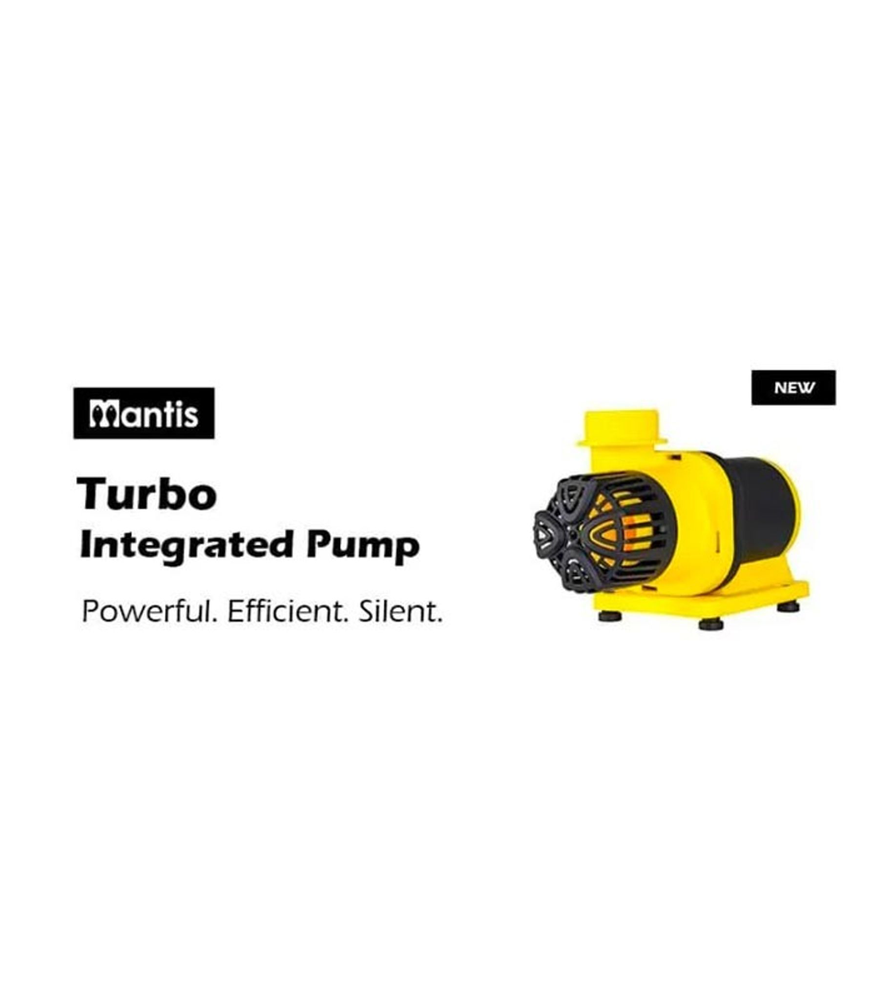 Mantis Turbo 2500 DC Pump with Wi-Fi Control (MTT2500W)