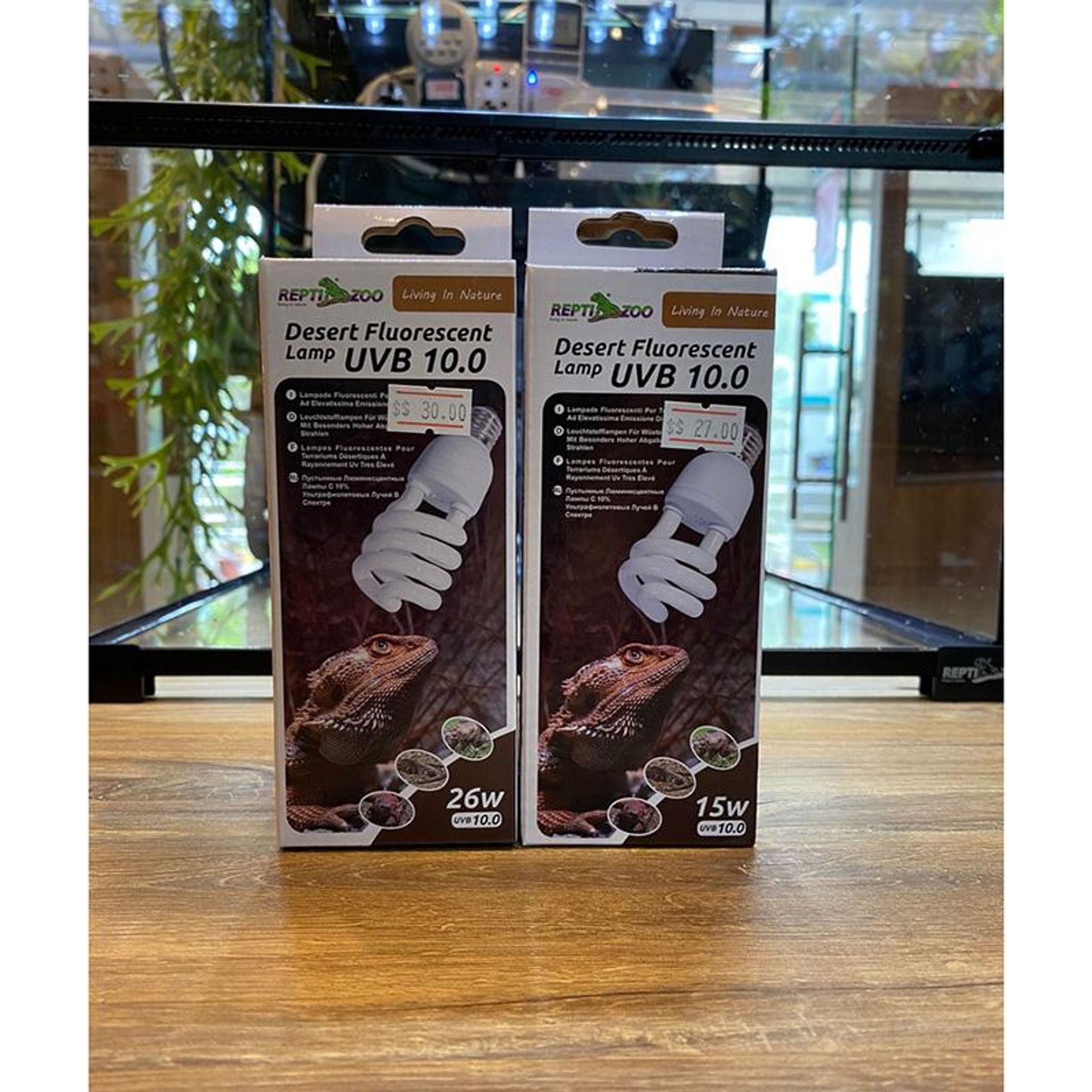 ReptiZoo Desert Fluorescent Lamp UVB 10.0 15W