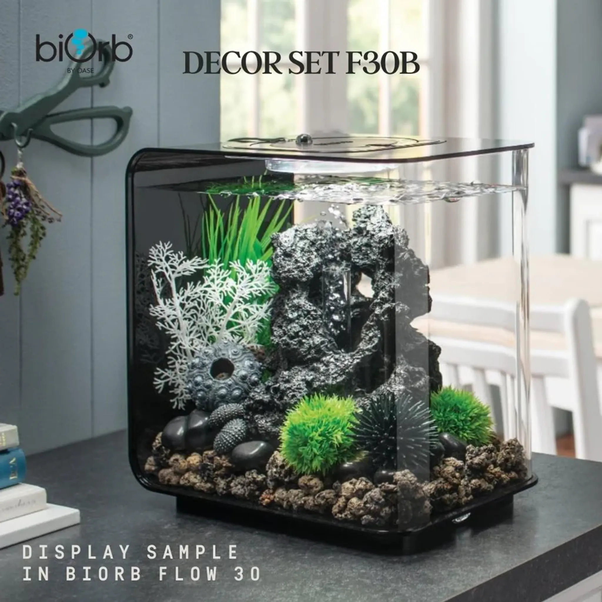 biOrb FLOW 30 Aquarium (MCR - Multi-Color Remote)